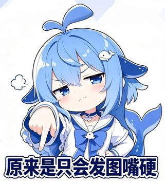 文案：原来是只会发图嘴硬